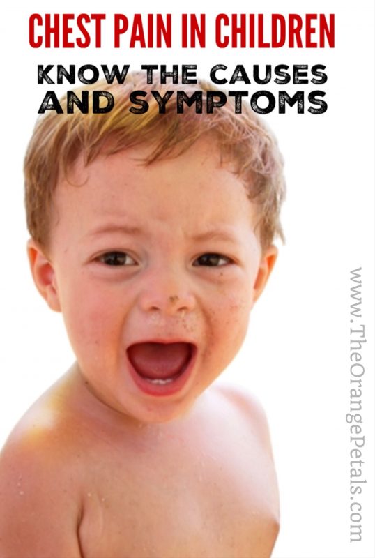Chest Pain in Children - Know the causes and symptoms ...