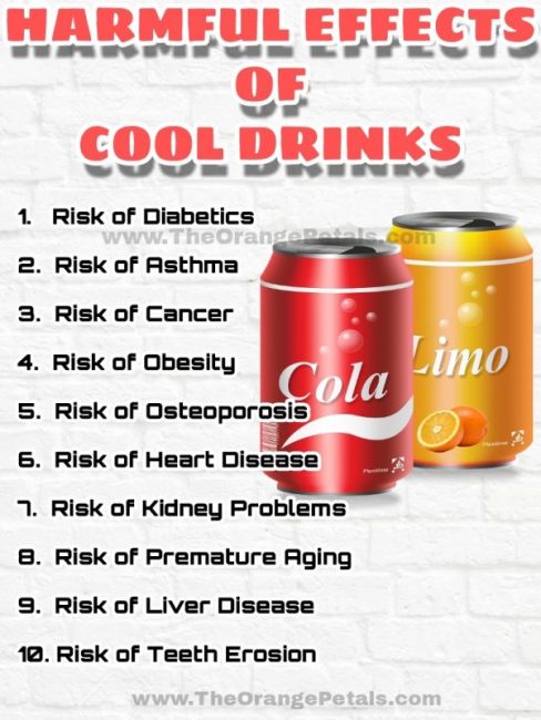 Harmful effects of cold drinks